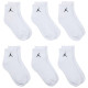 Jordan Παιδικές κάλτσες Everyday Essentials Ankle Socks 6 pairs